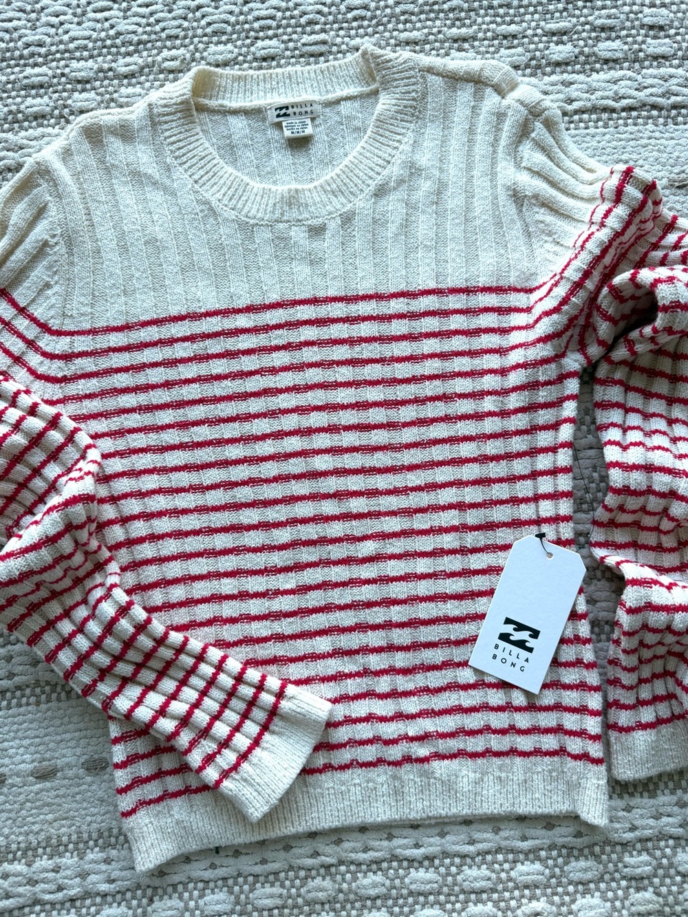 🔥🔥BILLABONG - UNRELEASED SUNDAZED STRIPES SWEATER🔥🔥
